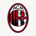 AC米兰官方logo - 红黑军团标志
